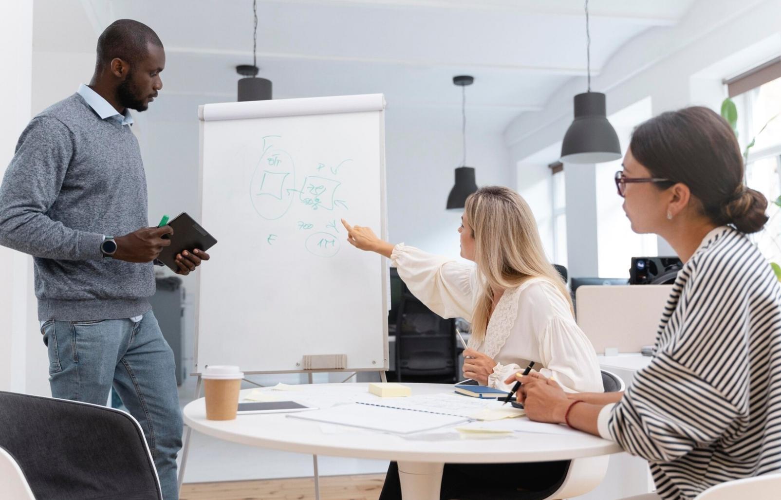 Session de formation en stratégie d'entreprise